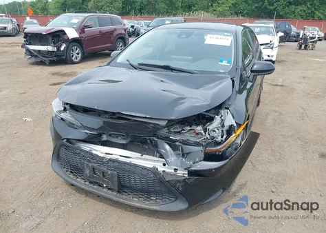 2020 Toyota Corolla Le z USA, uszkodzony, nr VIN 5YFEPRAE9LP088394